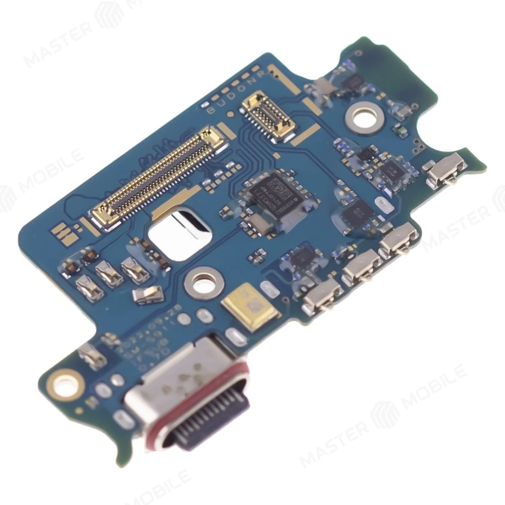 Нижняя плата для Samsung S911 Galaxy S23 с комп. + разъем зарядки + микрофон (ORIG100) фото №3