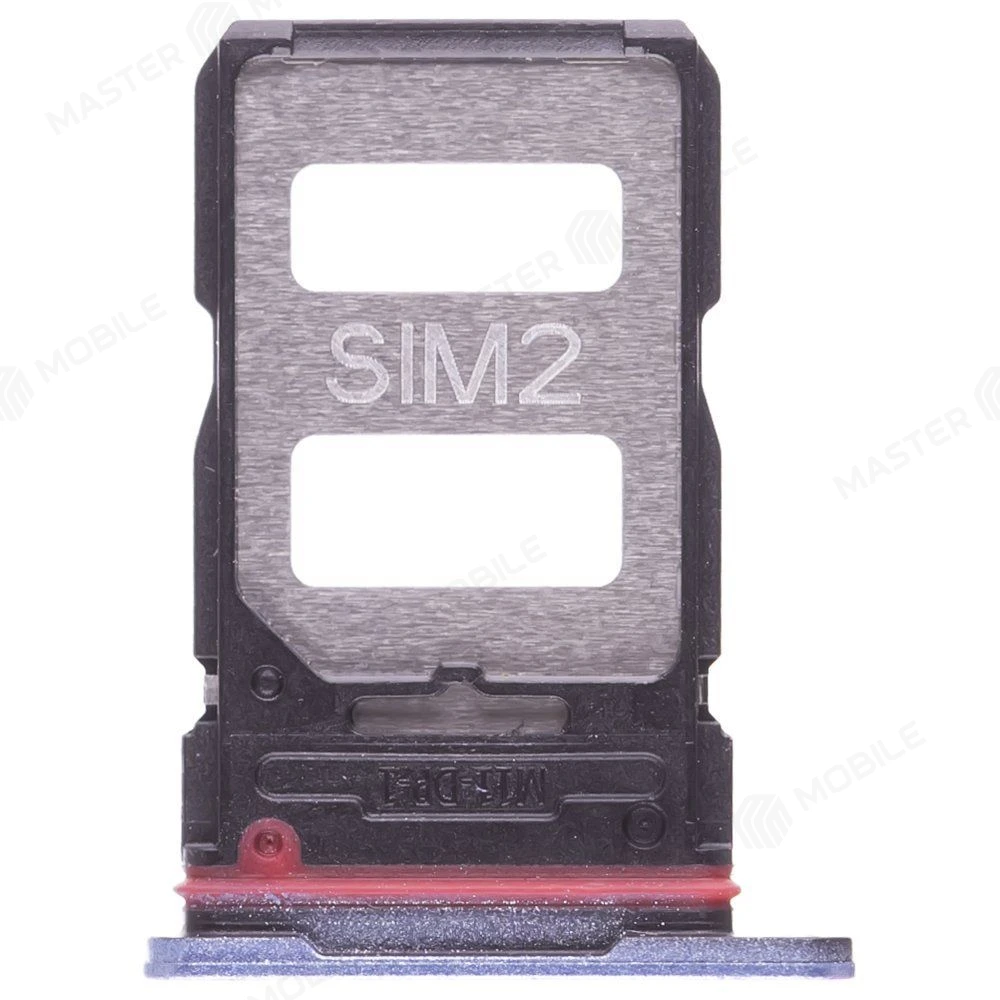 Держатель сим-карты для Xiaomi Poco F5 (23049PCD8G) (синий) фото №2