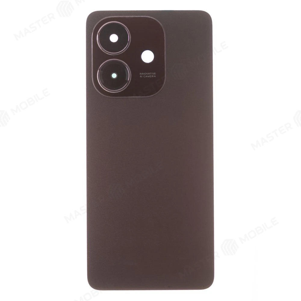 Задняя крышка для OPPO A3x (CPH2641) (бордовый) (в сборе со стеклом камеры) фото №1
