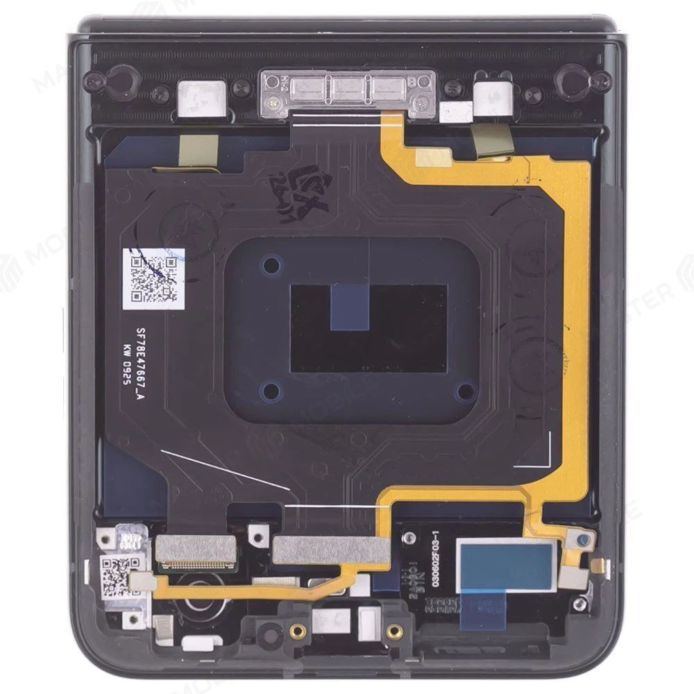 Дисплей для Motorola Razr 60 Ultra (XT2551-6) + тачскрин (внутренний) (зеленый) (в рамке) (ORIG100) (SP) фото №4