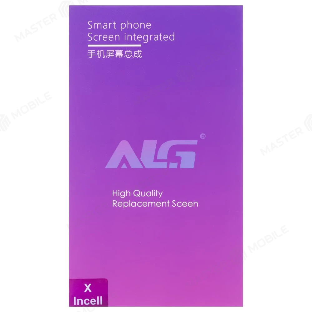 Дисплей для Apple iPhone X + тачскрин (черный) (MNK) (In-Cell) фото №5