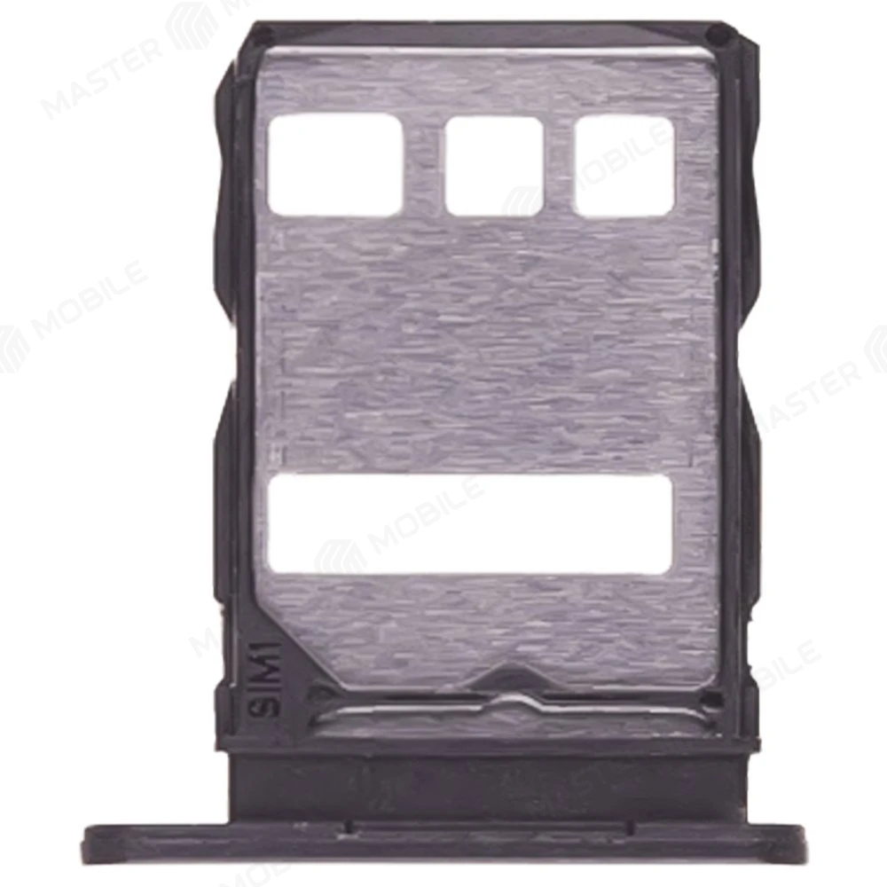 Держатель сим-карты для Huawei Nova Y72 (MGA-LX3) (черный) фото №1