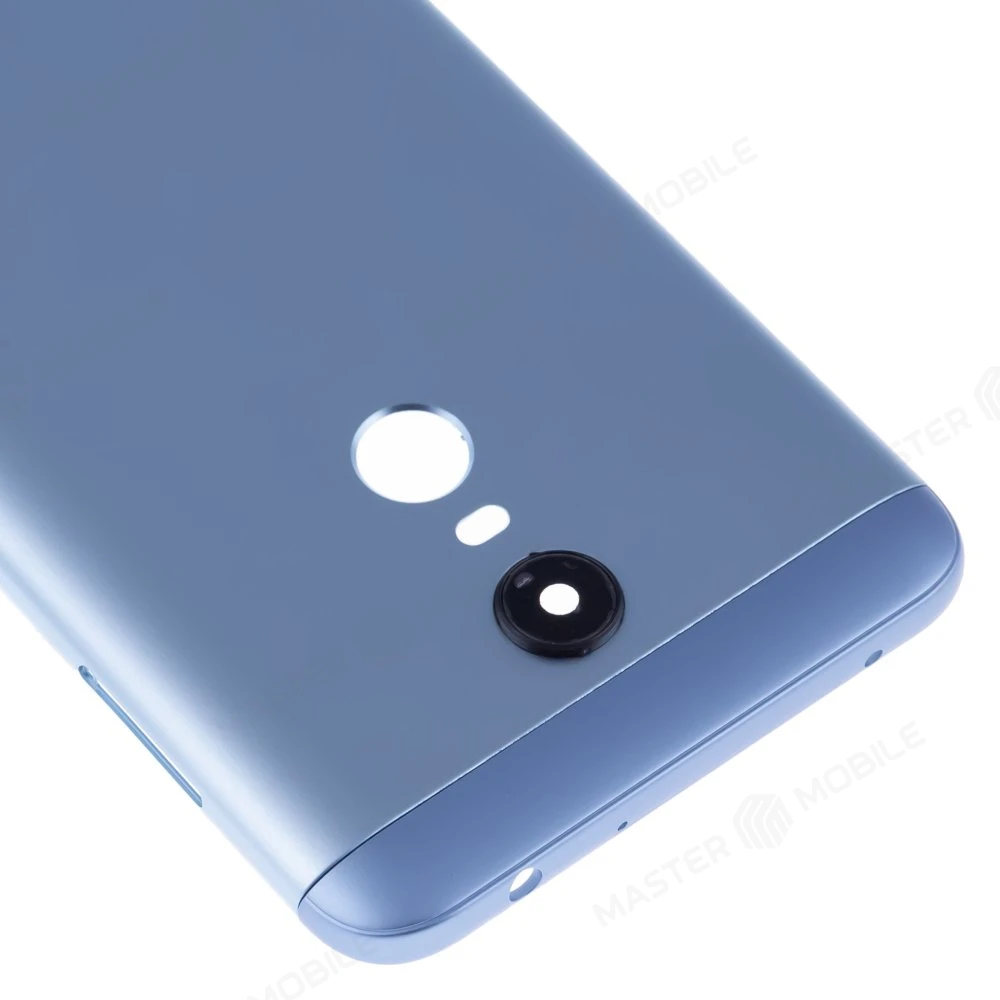 Задняя крышка для Xiaomi Redmi 5 Plus (MEG7) (синий) (в сборе со стеклом камеры) фото №3
