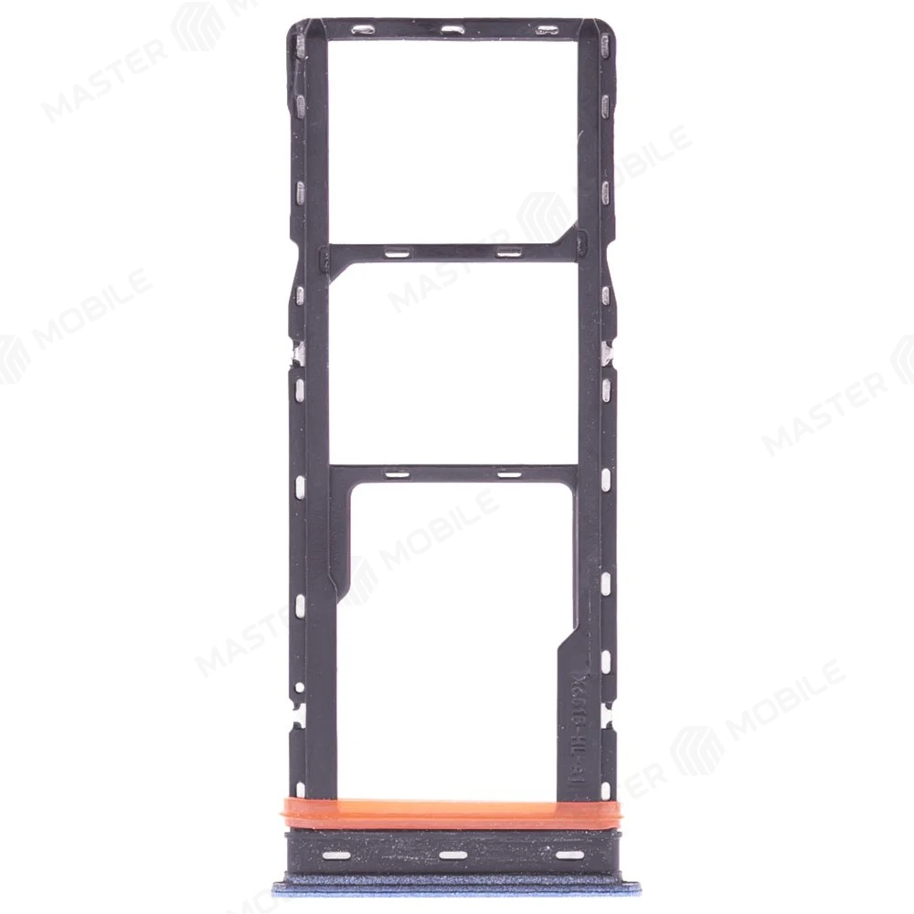 Держатель сим-карты для Infinix Smart 7 (X6515) (синий) фото №2