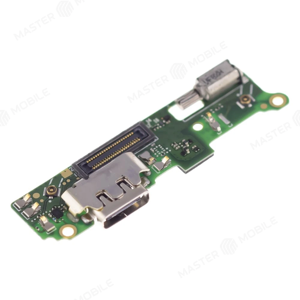 Нижняя плата для Sony H4113 Xperia XA2 Dual с комп. + разъем зарядки + микрофон + вибро (ORIG100) фото №3