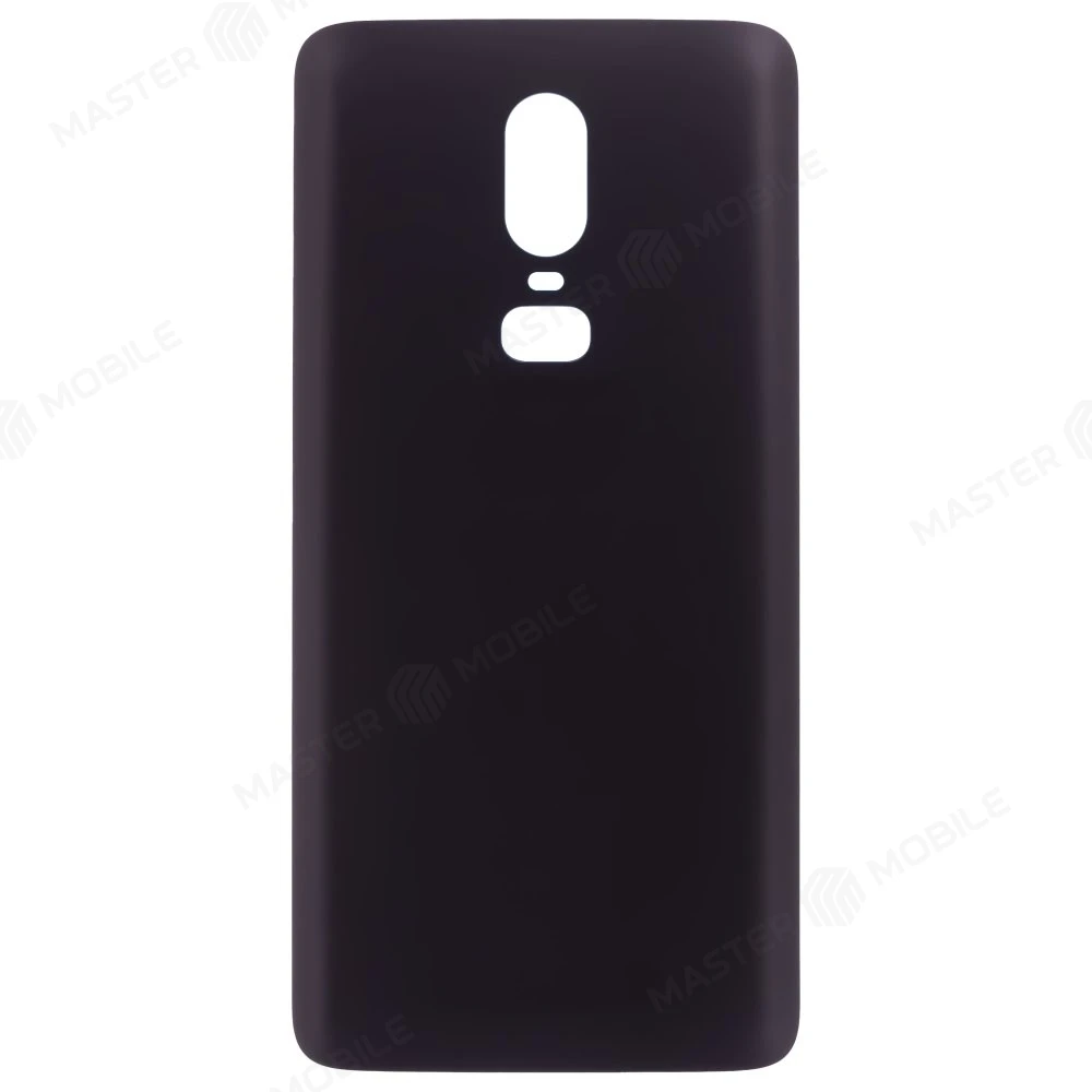 Задняя крышка для OnePlus 6 (черный) фото №1