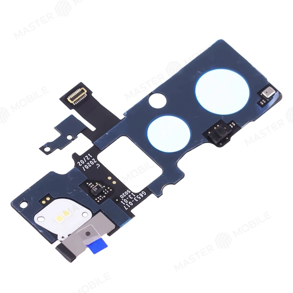 Шлейф для Google Pixel 6 Pro (GLUOG/G8VOU/GF5KQ) с комп. + вспышка + микрофон фото №3