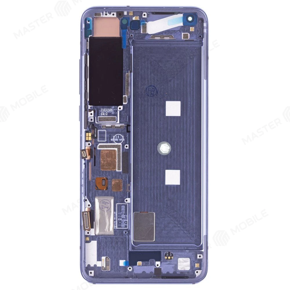 Дисплей для Xiaomi Mi 10 5G (M2001J2G) + тачскрин (серый) (в рамке) (ORIG100) (SP) (Rev. C) фото №2