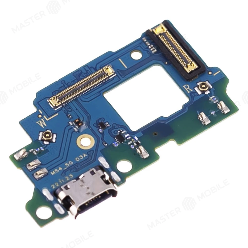 Нижняя плата для Samsung M546 Galaxy M54 5G с комп. + разъем зарядки + микрофон (ORIG100)  фото №3