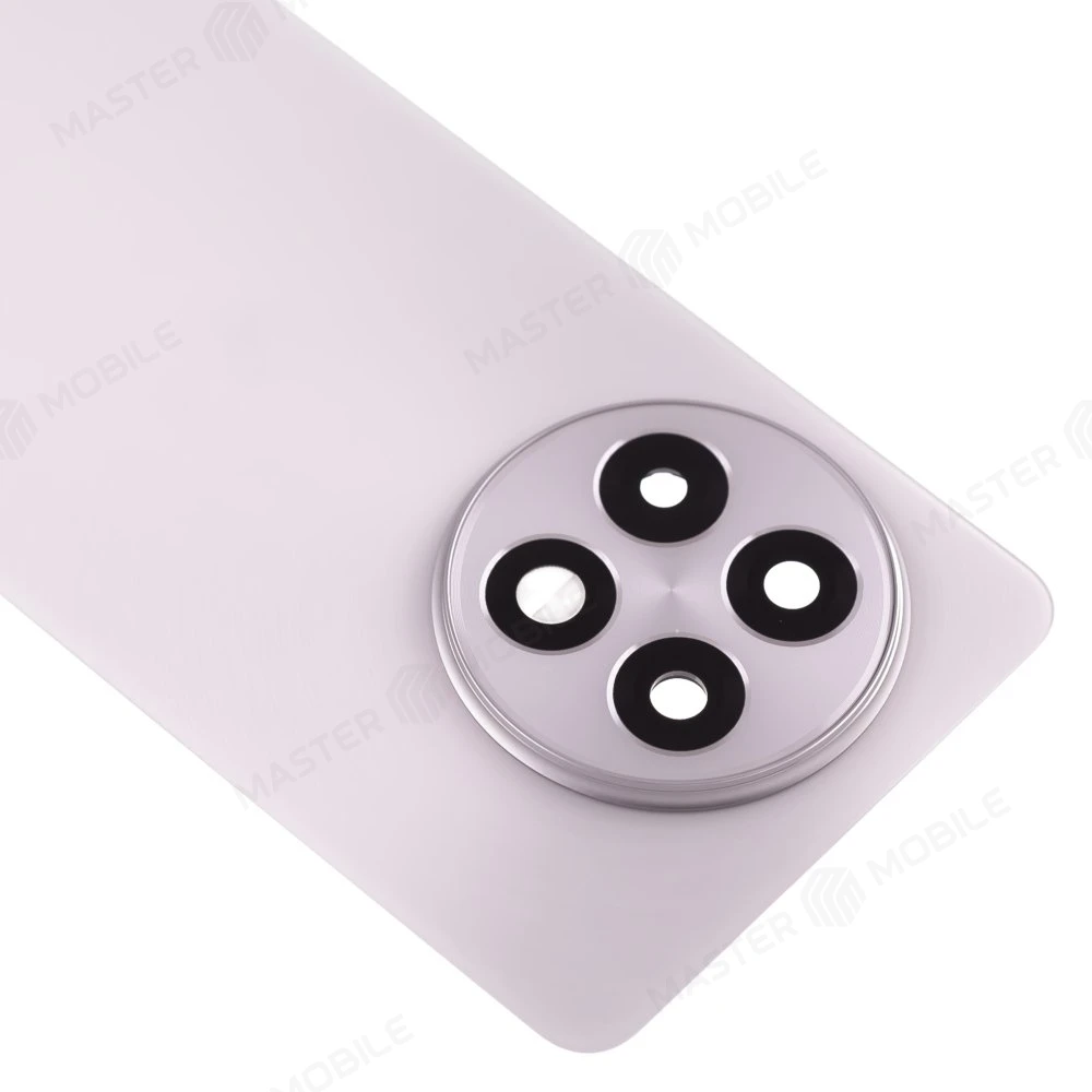 Задняя крышка для OnePlus 13R (CPH2645) (серебристый) (в сборе со стеклом камеры) фото №3