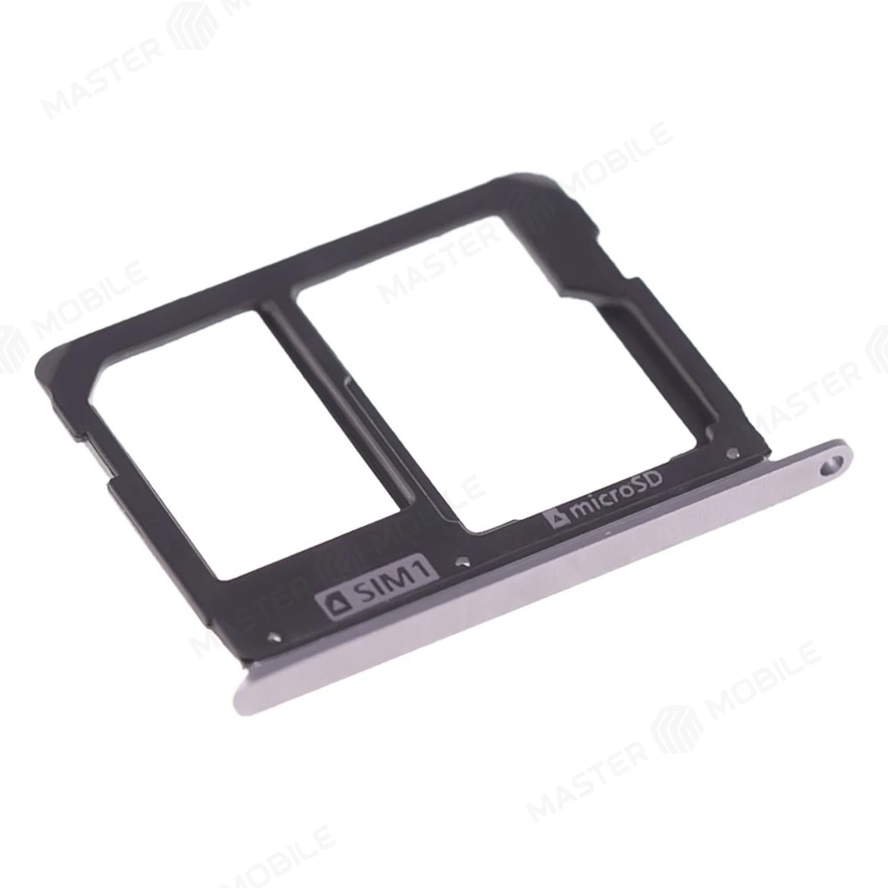 Держатель сим-карты для Samsung A310 Galaxy A3 (2016) / A510 Galaxy A5 (2016) / A710 Galaxy A7 (2016) (серый) фото №3