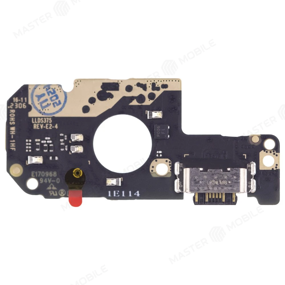 Нижняя плата для Xiaomi Redmi Note 11 4G (2201117TY/G) / Redmi Note 11S 4G (2201117SY/G) и др. с комп. + разъем зарядки + микрофон (ORIG100) фото №2