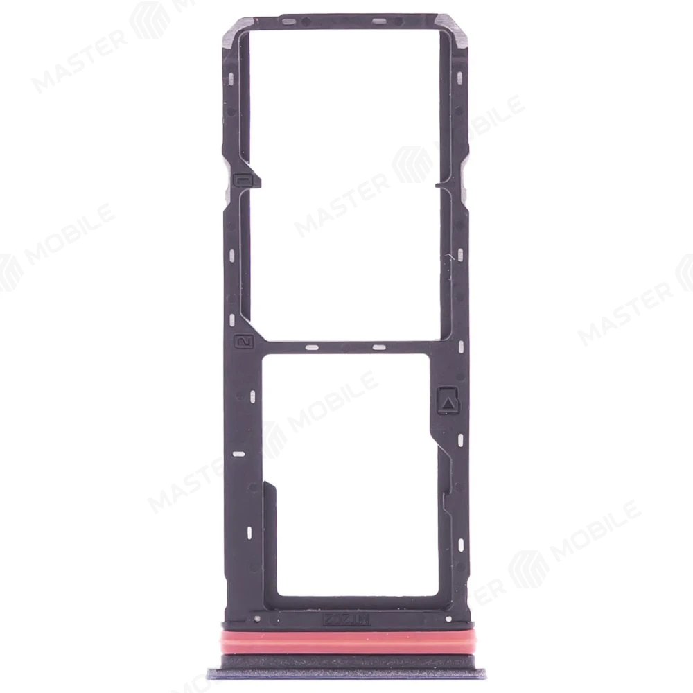 Держатель сим-карты для Vivo Y35 4G (V2205) (черный) фото №1