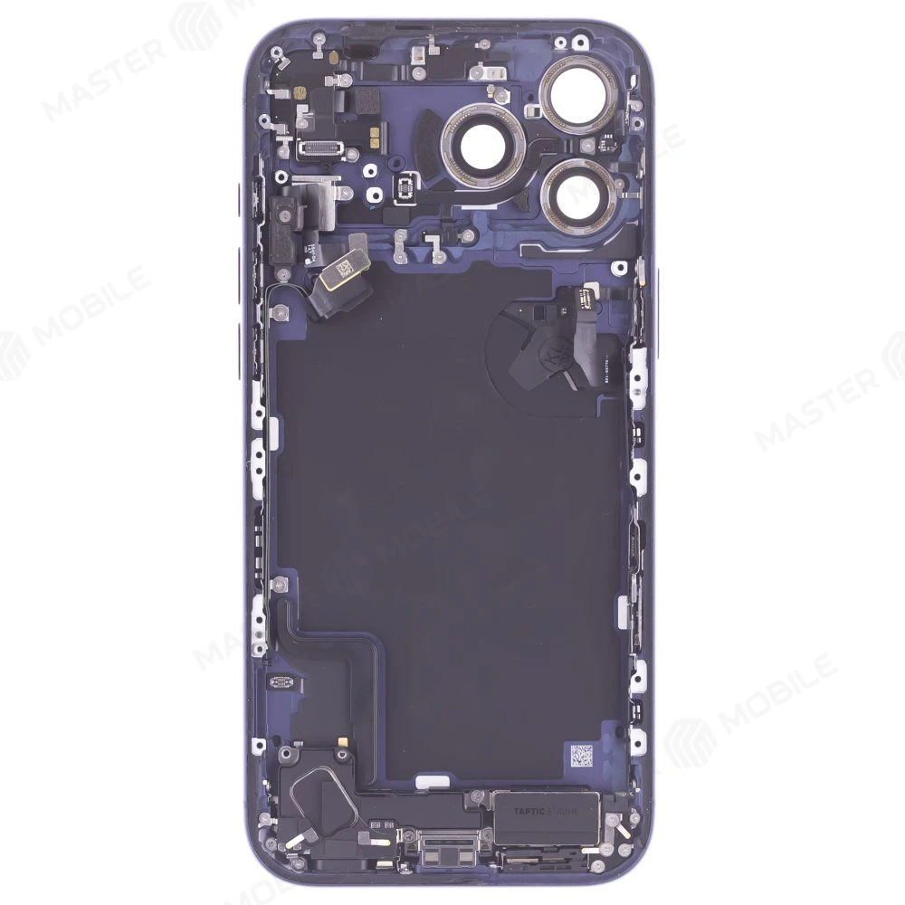 Корпус для Apple iPhone 17 Pro Max (SIM + eSIM) (синий) (в сборе) (ORIG100) (Снятый) (возможен дефект ЛКП) фото №2