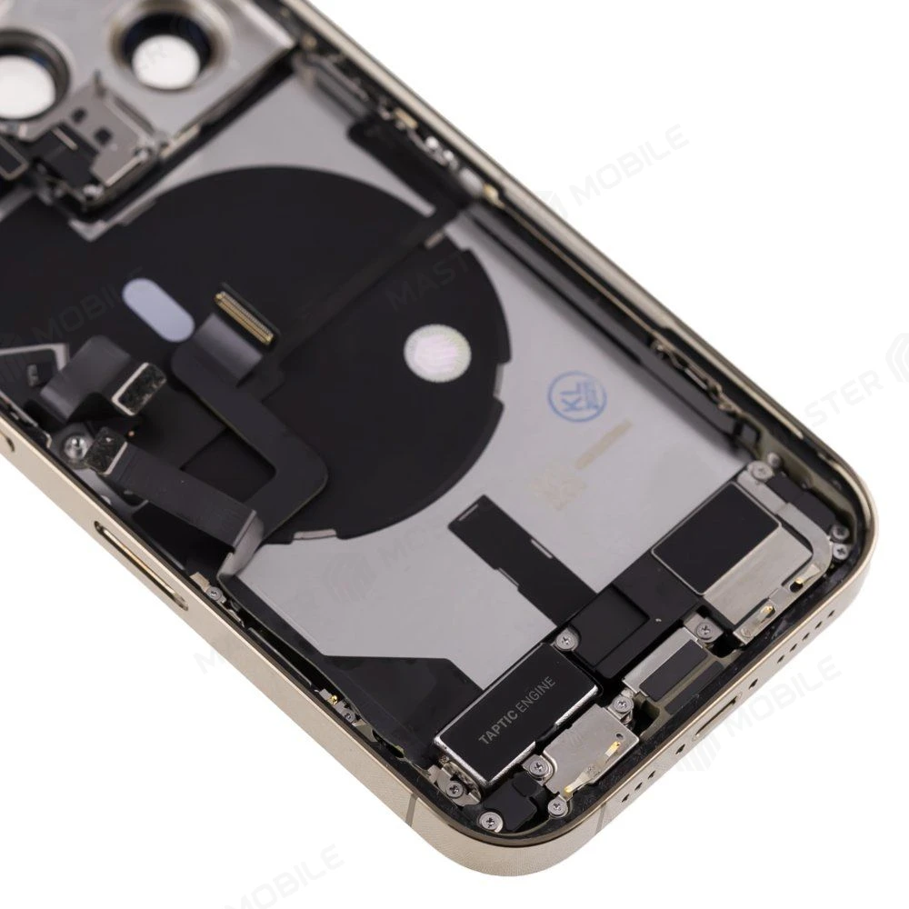 Корпус для Apple iPhone 14 Pro (золотистый) (в сборе) (с разбора) (ORIG100) (возможен дефект ЛКП) фото №4