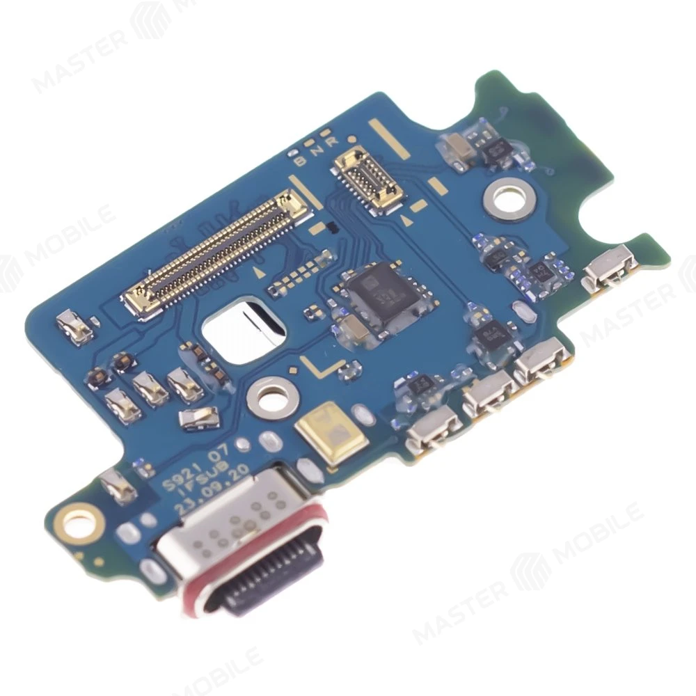 Нижняя плата для Samsung S921 Galaxy S24 с комп. + разъем зарядки + микрофон+ разъем SIM (ORIG100) фото №3