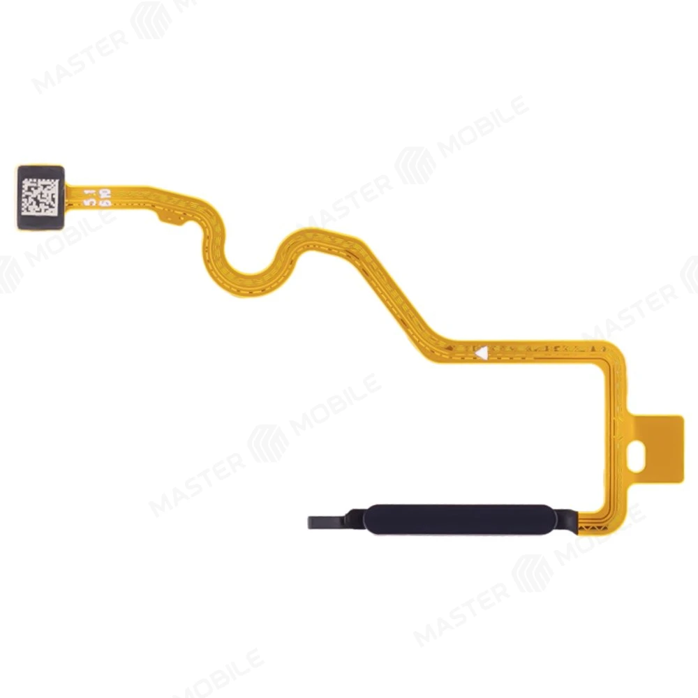 Шлейф для Tecno Spark 30 4G (KL6) с комп. + сканер отпечатка пальца (черный)  фото №1