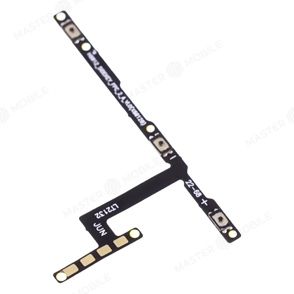 Шлейф для Infinix Hot 11S NFC (X6812B) с комп. (на кнопку включения и кнопки громкости) фото №3