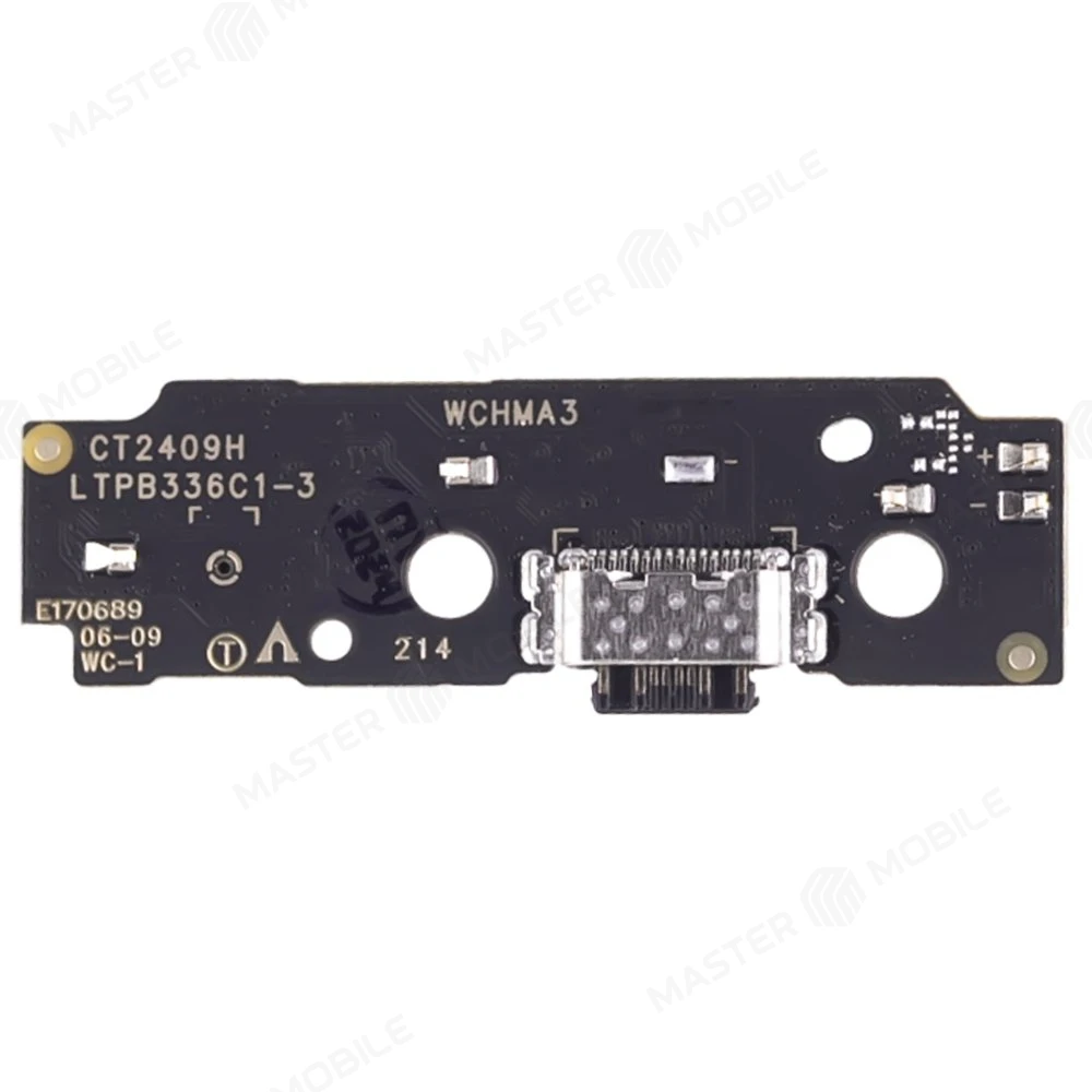 Нижняя плата для Xiaomi Redmi A3 (23129RN51X) / Redmi A3x (24048RN6CG) / Poco C61 (2312BPC51H) с комп. + разъем зарядки + микрофон фото №2