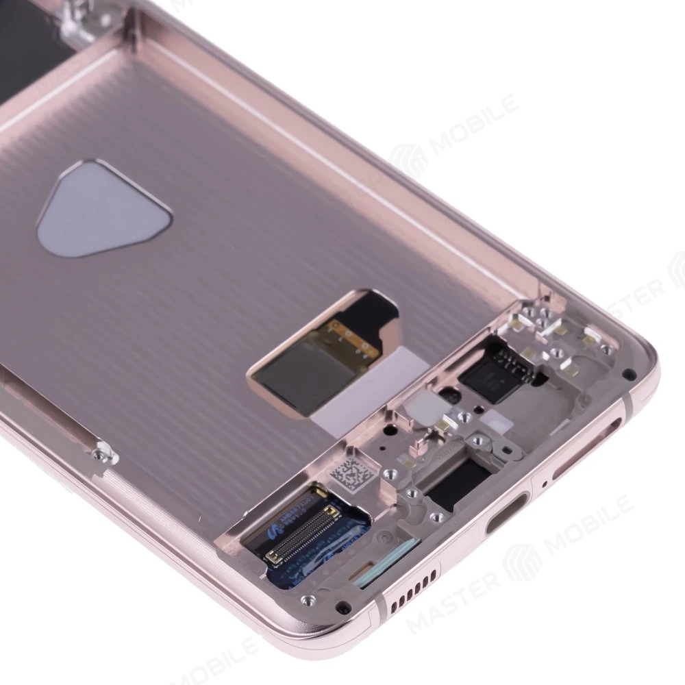 Дисплей для Samsung G996 Galaxy S21+ + тачскрин (фиолетовый) (в рамке) (ORIG100) (возможен дефект ЛКП) фото №4