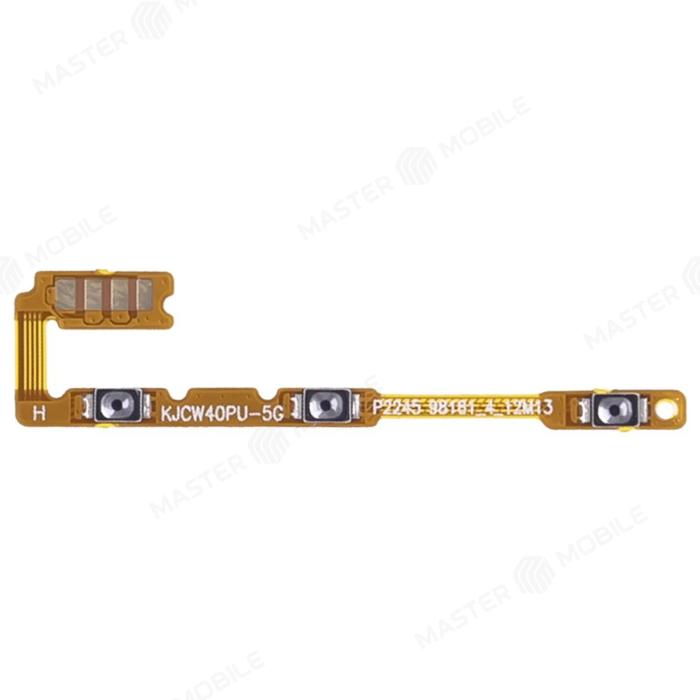 Шлейф для Huawei Honor X7a (RKY-LX1) с комп. (на кнопку включения и кнопки громкости)  фото №1