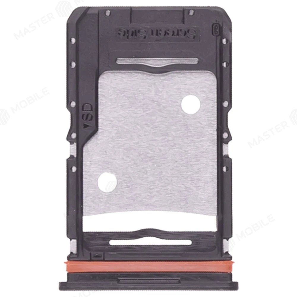 Держатель сим-карты для Infinix Note 30i (X6716) (черный) фото №2