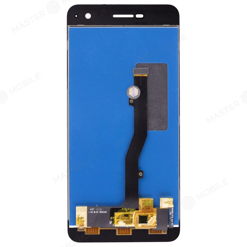 Дисплей для ZTE Blade V8c + тачскрин (черный) фото №2