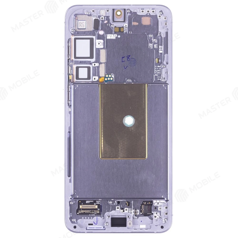 Дисплей для Samsung S926 Galaxy S24+ + тачскрин (голубой) (в рамке) (ORIG100) (SP) фото №2