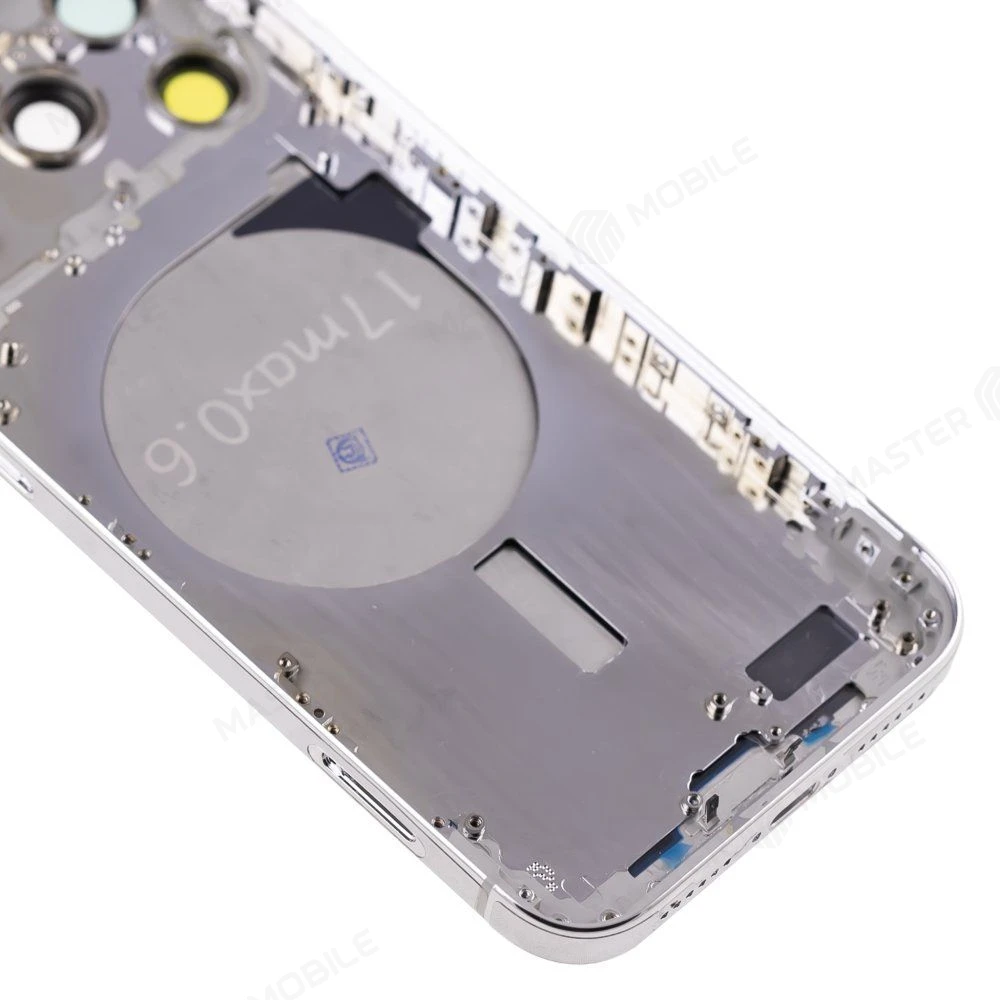 Корпус для Apple iPhone 17 Pro Max (SIM + eSIM) (серебристый) (Premium) (24K GOLD) фото №5