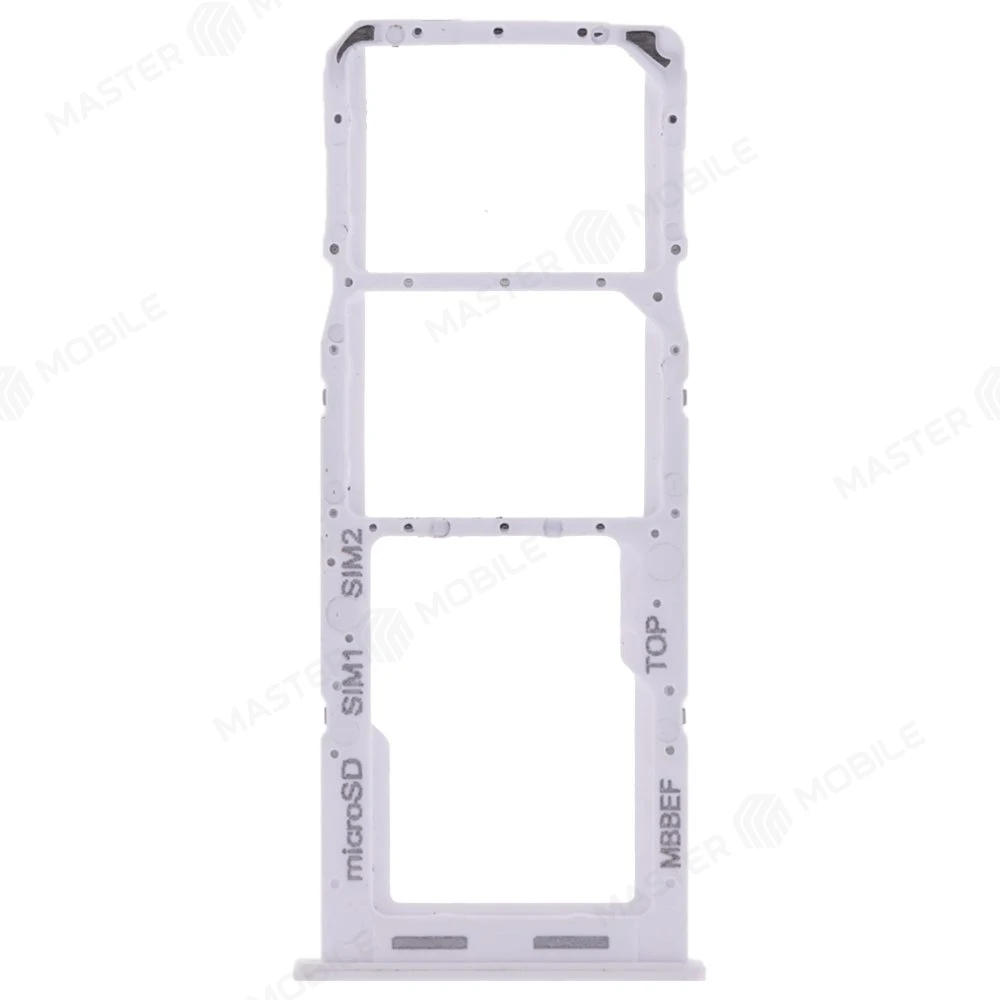 Держатель сим-карты для Samsung M225 Galaxy M22 (серебристый) фото №1