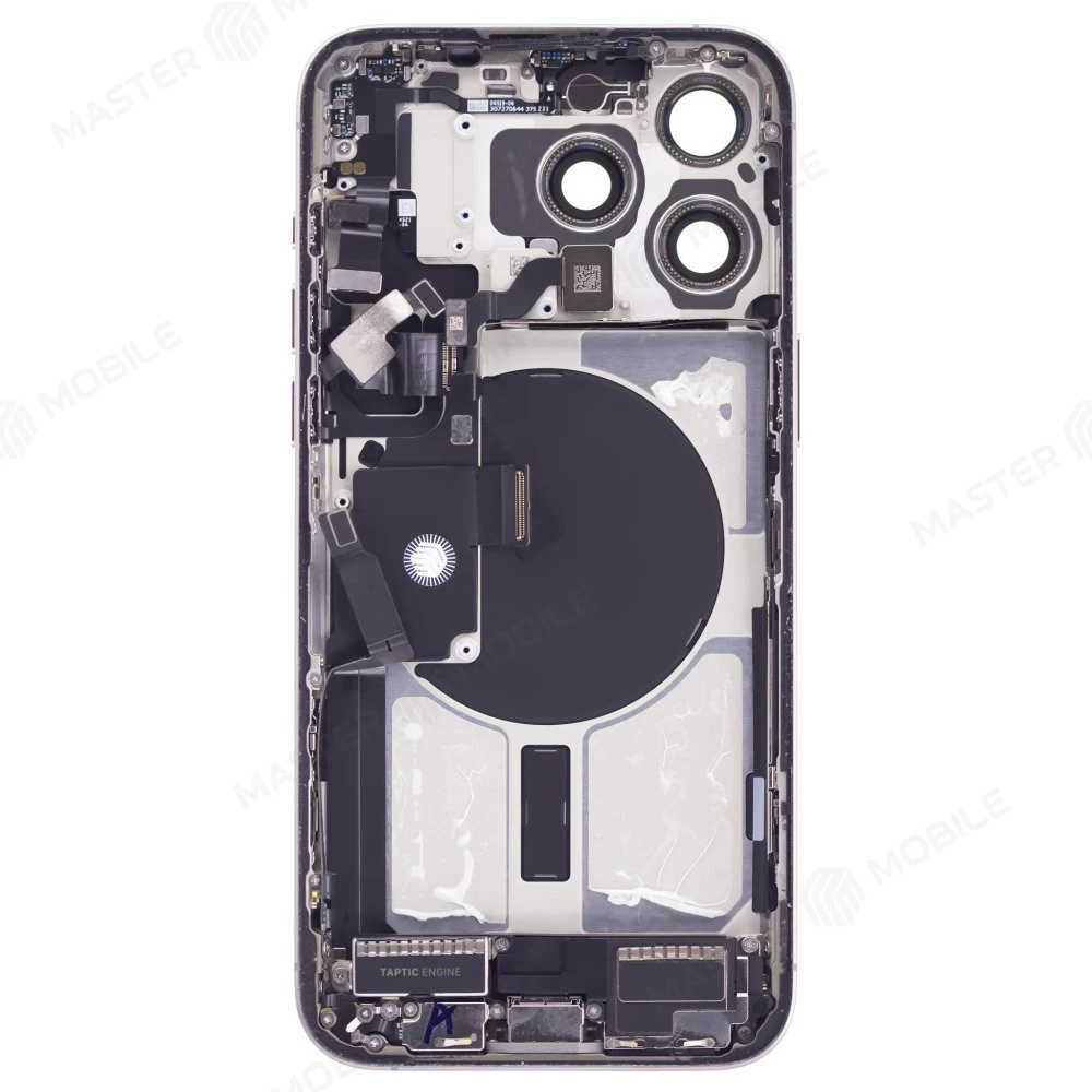 Корпус для Apple iPhone 15 Pro Max (титановый) (в сборе) (с разбора) (ORIG100) (возможен дефект ЛКП) фото №2