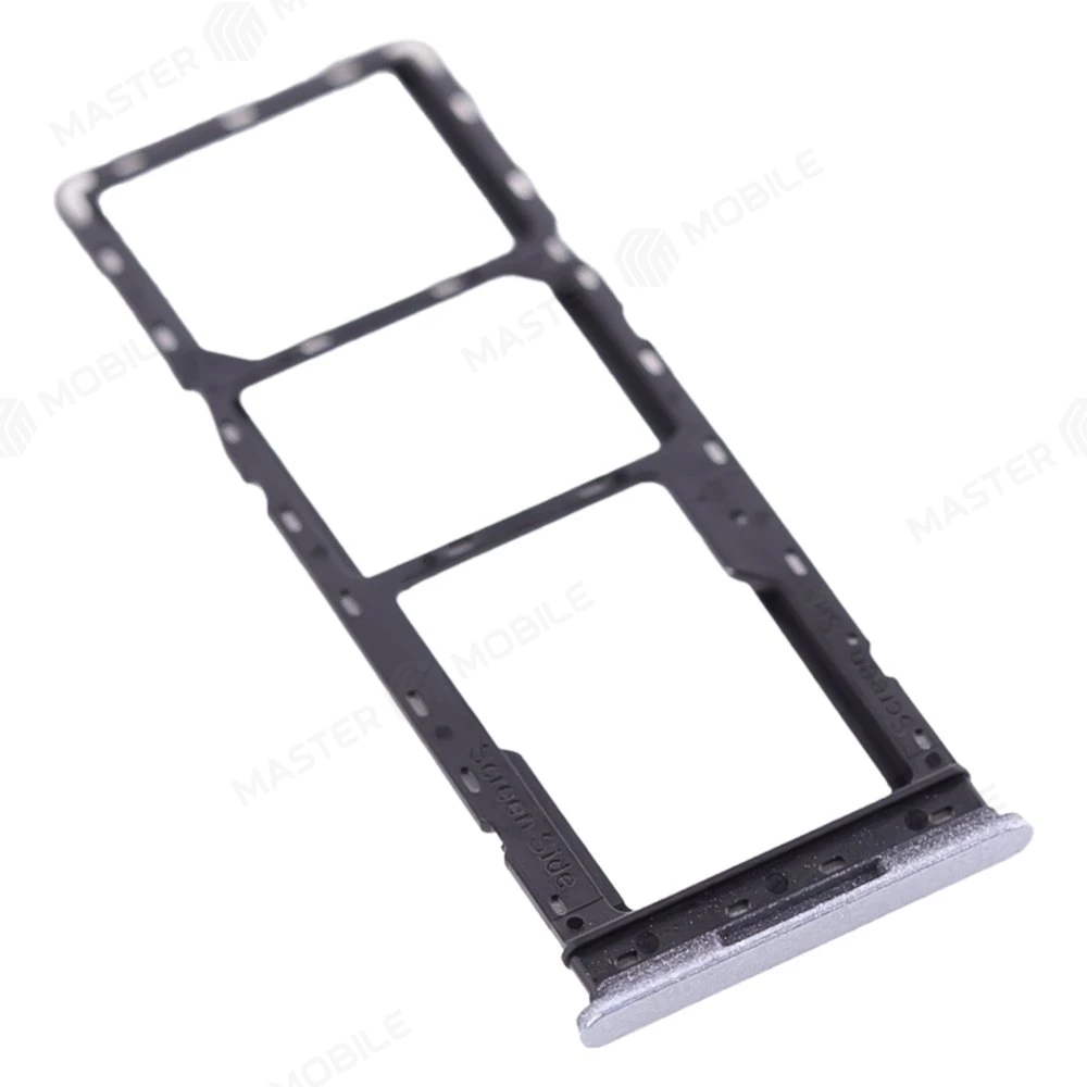 Держатель сим-карты для Tecno Spark 20 (KJ5) (серебристый) фото №3