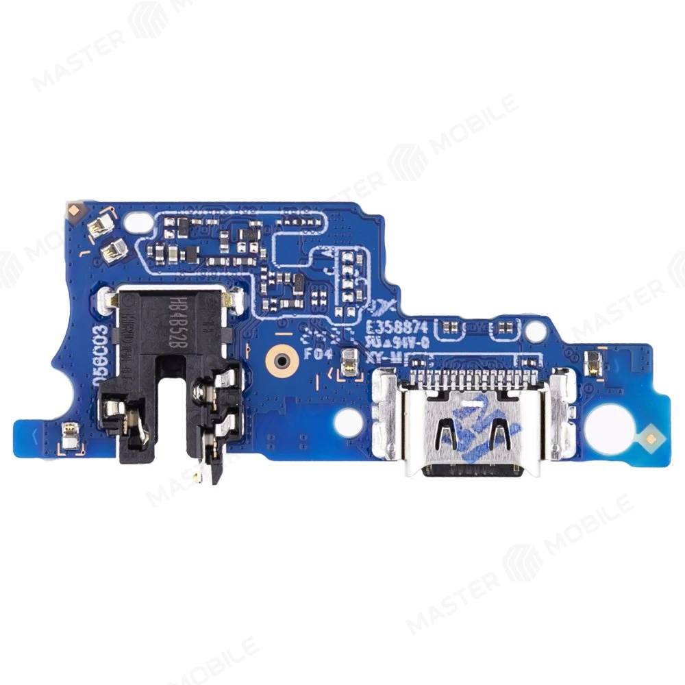 Нижняя плата для Realme C61 (RMX3930) с комп. + разъем зарядки + микрофон + разъем гарнитуры (ORIG100) фото №2