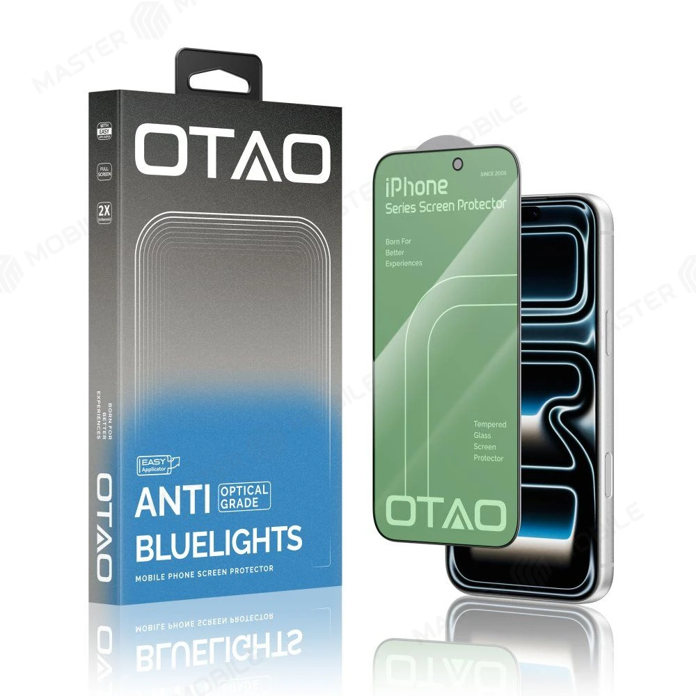 Защитное стекло OTAO Anti-Blue Light для Apple iPhone 17 Pro / iPhone 18 Pro 