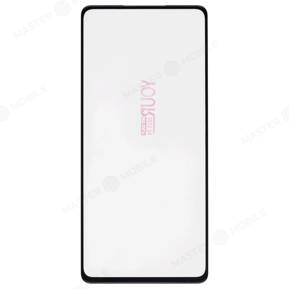 Стекло модуля для Samsung A525 Galaxy A52 / G780 Galaxy S20 FE + OCA (без выреза камеры) (черный) (Musttby) (Premium) фото №1