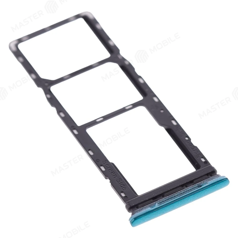 Держатель сим-карты для Infinix Smart 6 (X6511) (зеленый) фото №3