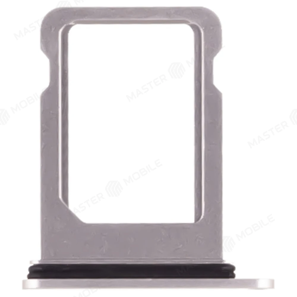 Держатель сим-карты для Apple iPhone 13 mini (серебристый) фото №1