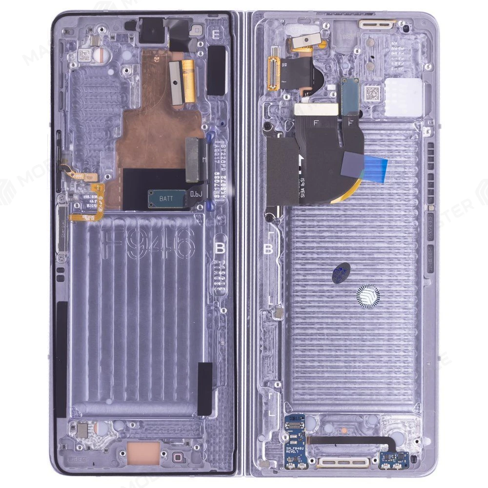 Дисплей для Samsung F946 Galaxy Z Fold 5 + тачскрин (внутренний) (голубой) (в рамке) (ORIG100) (SP) фото №2