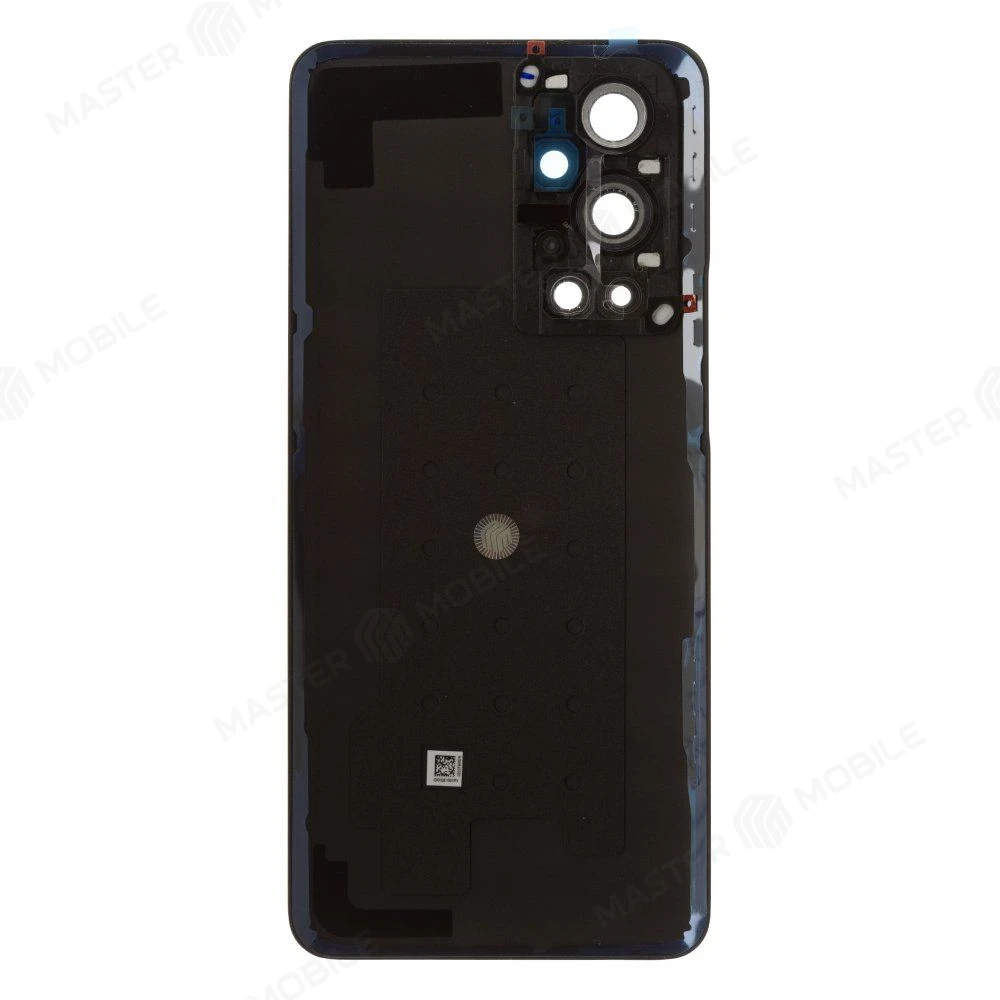 Задняя крышка для OnePlus 9 Pro (LE2121) (черный) (в сборе со стеклом камеры) фото №2