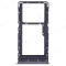 Держатель сим-карты для Xiaomi Redmi 12 4G (23053RN02Y) (серебристый) фото №1