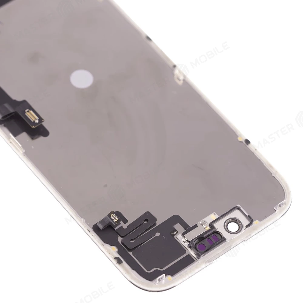 Дисплей для Apple iPhone 17 (SIM + eSIM) / iPhone 17 (eSIM) + тачскрин + ALS шлейф (черный) (с разбора) (ORIG100) фото №3