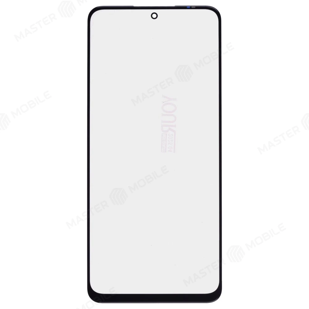 Стекло модуля для Xiaomi Redmi Note 12 4G (23021RAA2Y) / Redmi Note 12 5G (22111317G) / Poco X5 5G (22111317PG) + OCA (черный) (Musttby) (Premium) фото №1