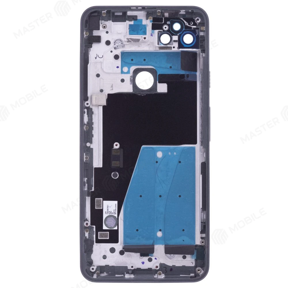 Задняя крышка для Google Pixel 5A 5G (G1F8F/G4S1M) (черный) (в сборе со стеклом камеры) фото №2