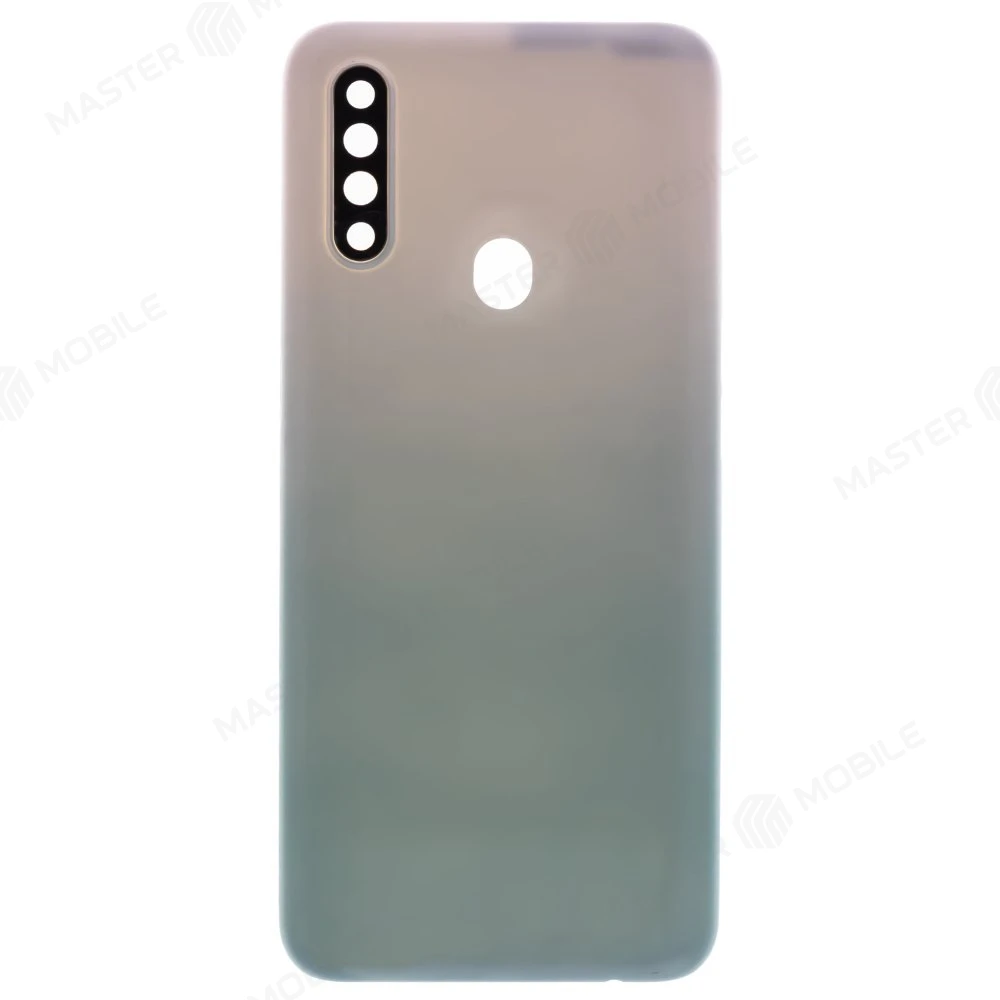 Задняя крышка для OPPO A31 (CPH2015) (белый) (в сборе со стеклом камеры) фото №1