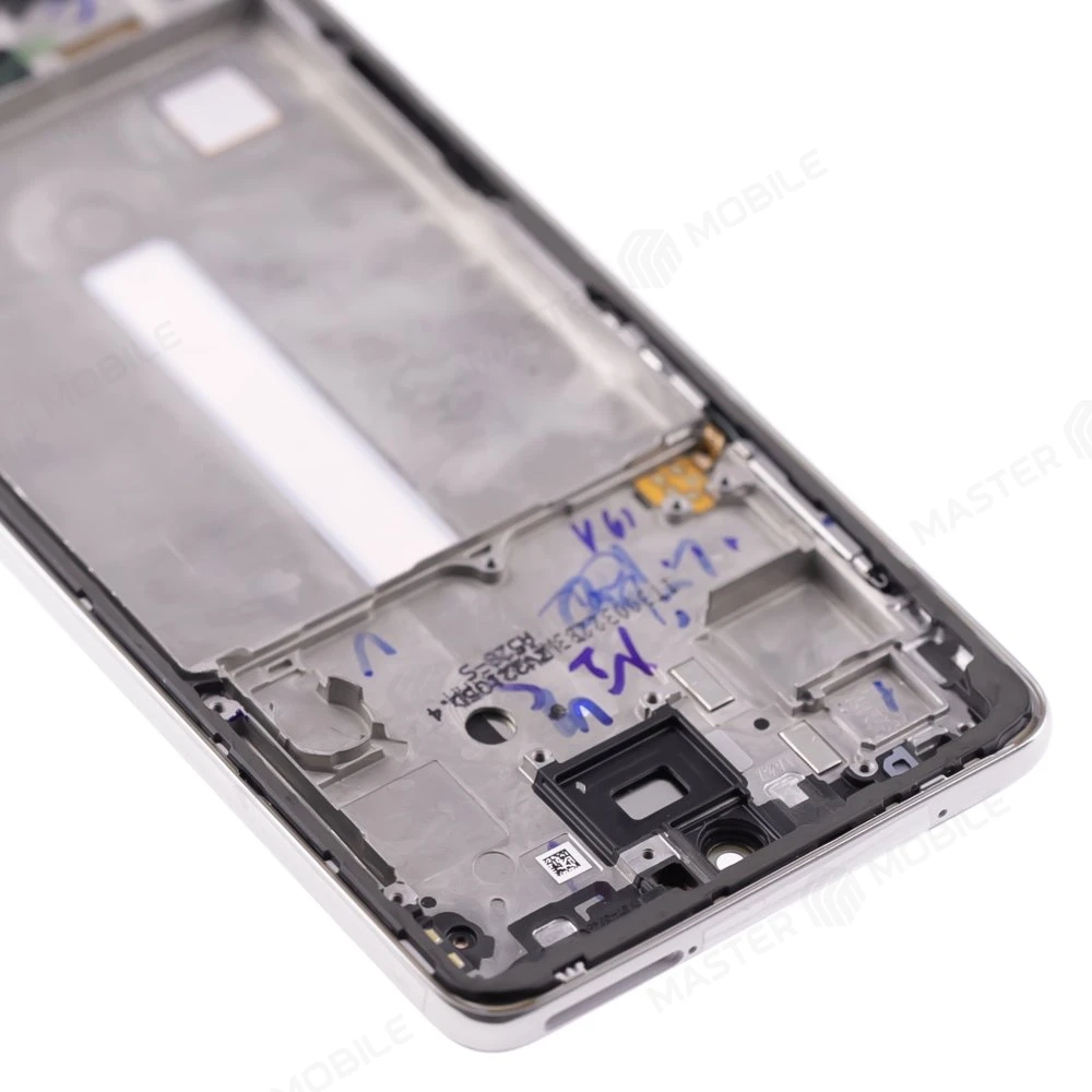 Дисплей для Samsung A525 Galaxy A52 / A526 Galaxy A52 5G / A528 Galaxy A52s + тачскрин (серебристый) (в рамке) (ORIG100) (SP) фото №3