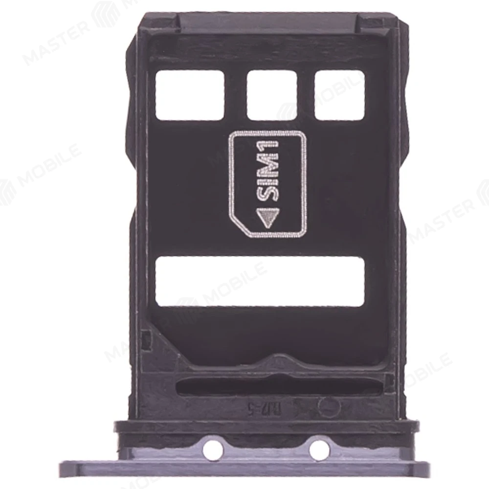 Держатель сим-карты для Huawei P40 (ANA-NX9) (черный) фото №1