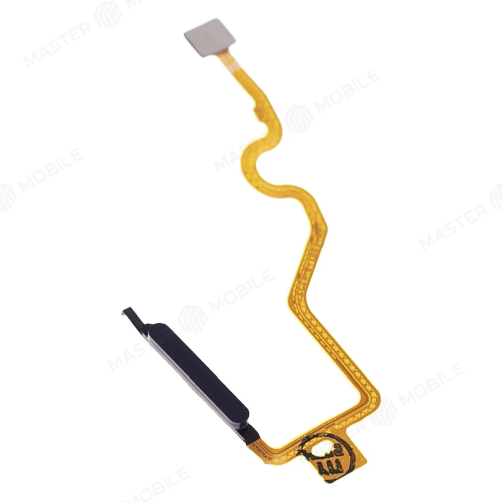 Шлейф для Tecno Spark 10 (KI5q) с комп. + сканер отпечатка пальца (черный)  фото №3