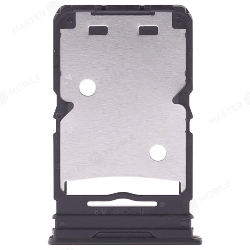 Держатель сим-карты для Infinix Note 12 VIP (X672) (черный) фото №1