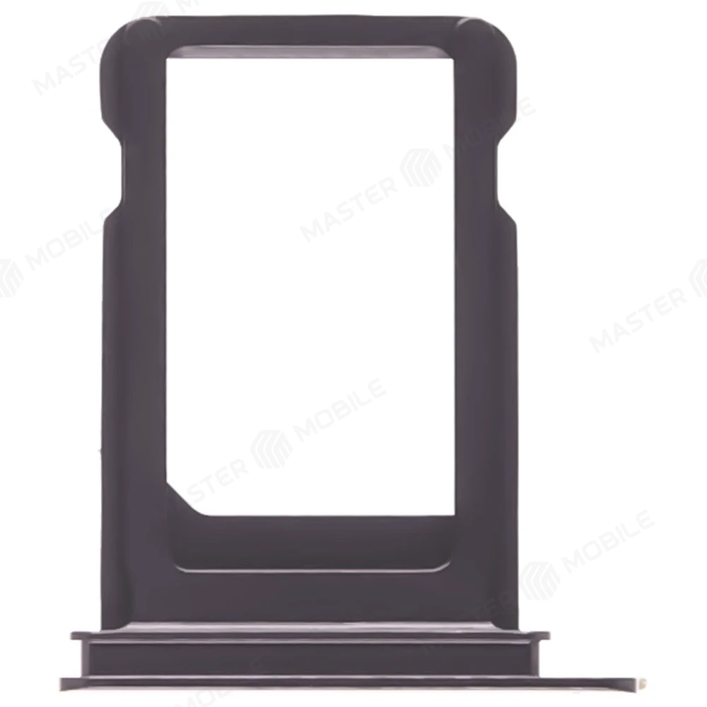 Держатель сим-карты для Apple iPhone X (черный) фото №2