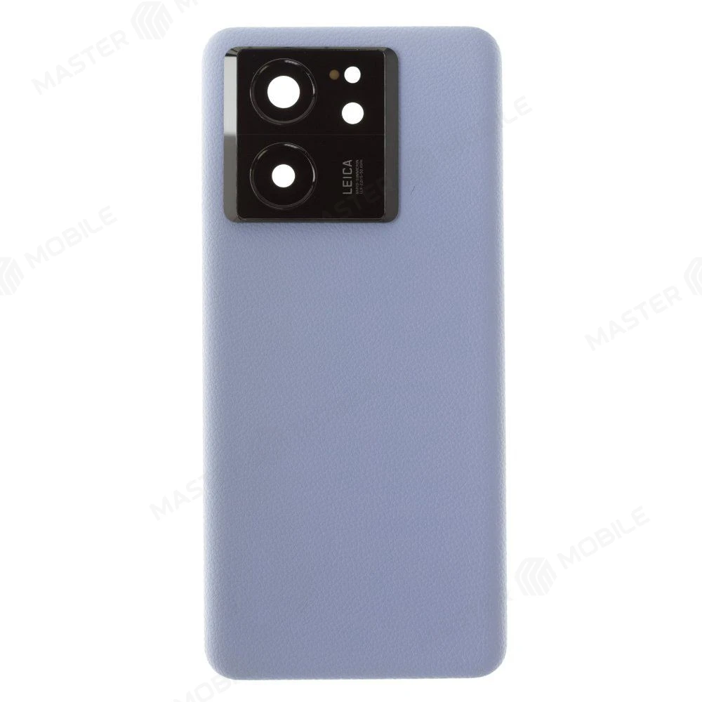 Задняя крышка для Xiaomi 13T (2306EPN60G) (синий) (в сборе со стеклом камеры) (ORIG100)  фото №1